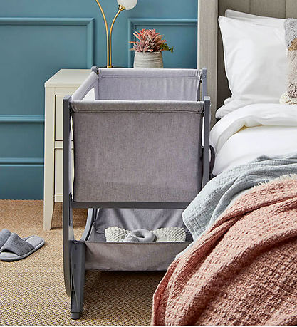 SHNUGGLE Babyseng - Bedside Crib - Air Lite - 83x45x81,5 cm - Gr