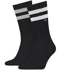 Calvin Klein Strømper - 2-pak - Sort Calvin Klein Strømper - 2-pak - Sort