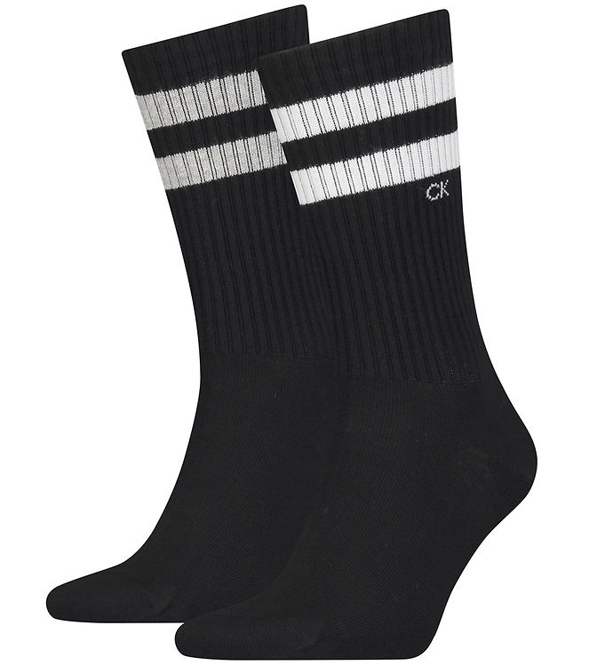 Calvin Klein Strømper - 2-pak - Sort