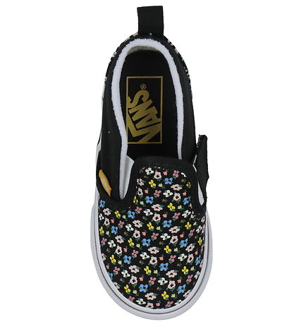 Vans Sko - Slip-On V Ditsy Floral - Sort/Multi