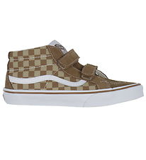 Vans Sko - SK8-Mid Reissue V Neutral - Checkerboard Brown/White Vans Sko - SK8-Mid Reissue V Neutral - Checkerboard Brown/White