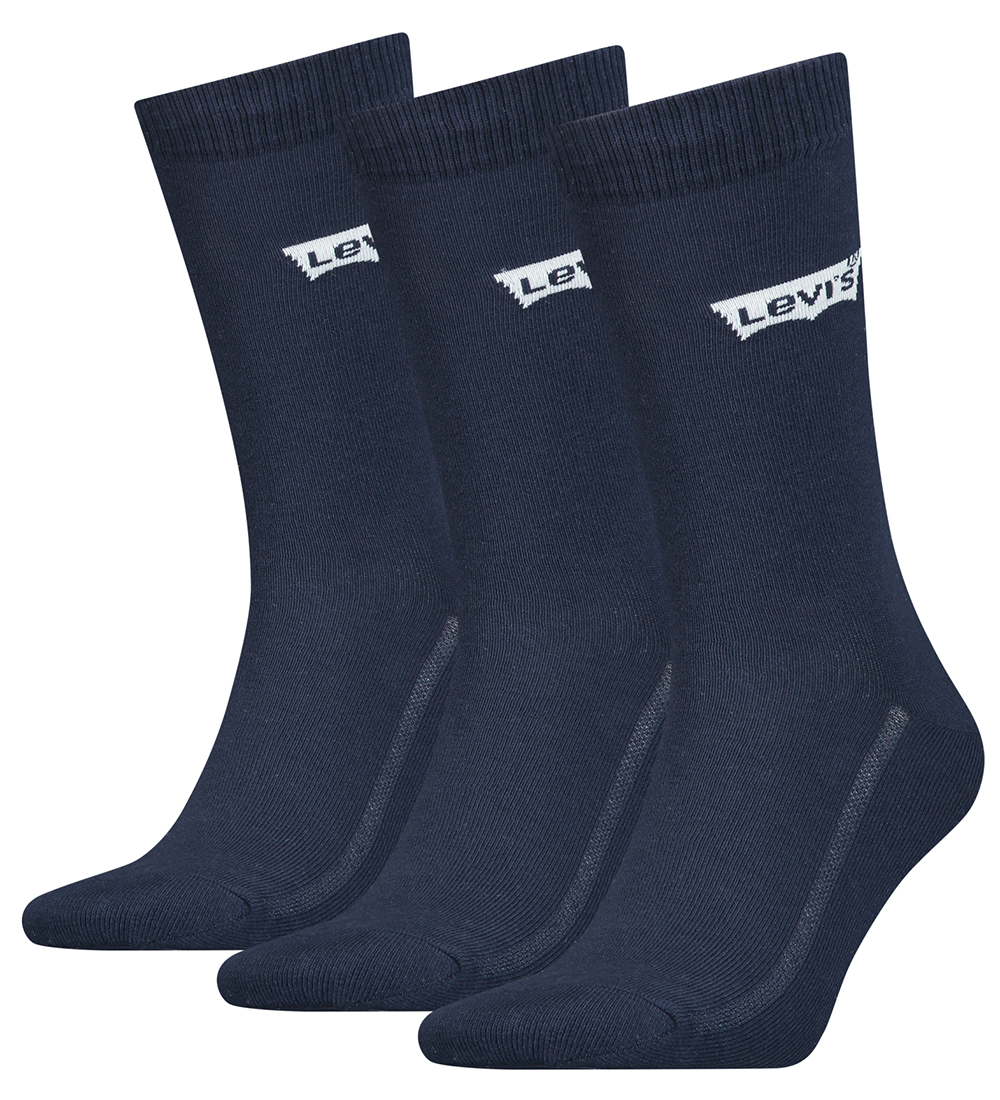 Levis Socken - 3er-Pack - Navy m. Weiß - Levis - 39/42 - Socken