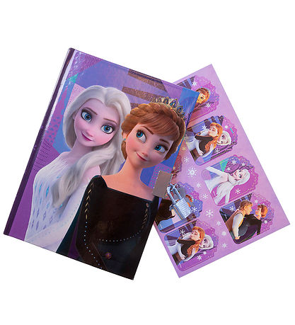 Frost Dagbog m. Lås - Lilla Frost Dagbog m. Lås - Lilla