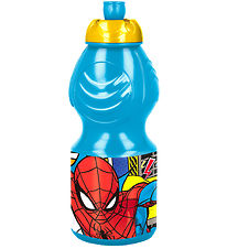 Spiderman Drikkedunk - 400 ml - Blå/Gul Spiderman Drikkedunk - 400 ml - Blå/Gul