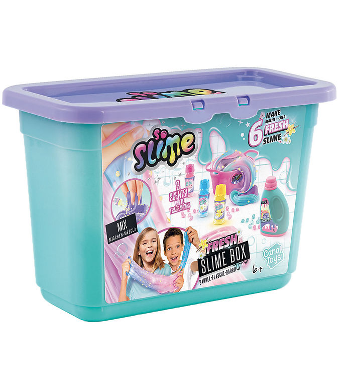 Canal Toys - So Slime - Fresh Slime Box - Lav 6 Forskellige Slim