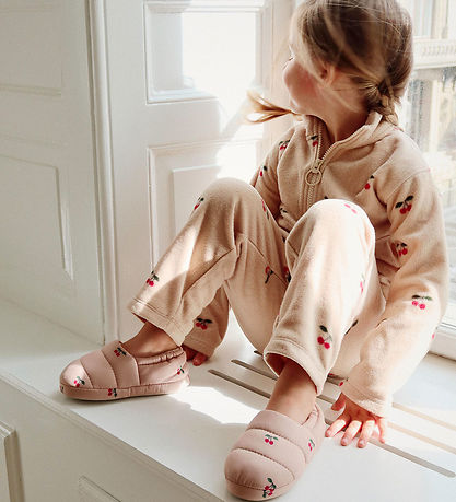 Konges Sløjd Slippers - Globe - Cherry Blush