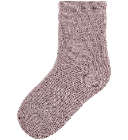 Name It Strømper - Uld/Bomuld - NbfWaksi - Purple Dove Name It Strømper - Uld/Bomuld - NbfWaksi - Purple Dove