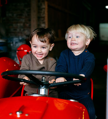 Hust and Claire Bluse - Strik - Uld - Pil - More Navy Hust and Claire Bluse - Strik - Uld - Pil - More Navy