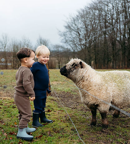 Hust and Claire Bluse - Strik - Uld - Pil - More Navy Hust and Claire Bluse - Strik - Uld - Pil - More Navy