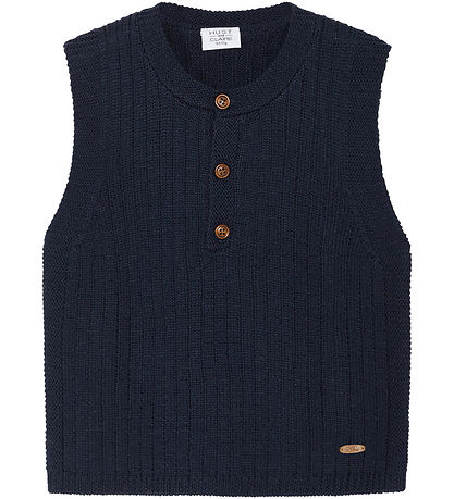Hust and Claire Vest - Strik - Uld - Edi - More Navy Hust and Claire Vest - Strik - Uld - Edi - More Navy