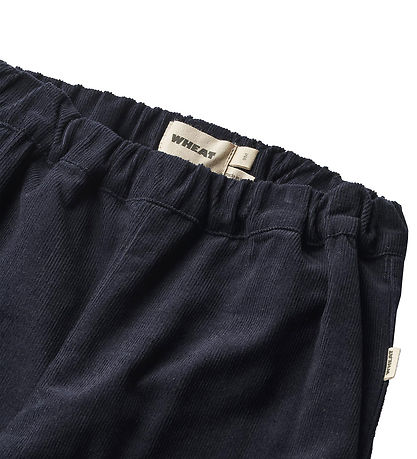 Wheat Fløjlsbukser - Aiden - Navy