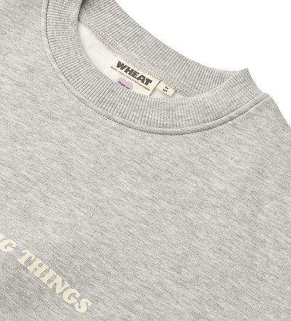 Wheat Sweatshirt - Allo - Grey Melange