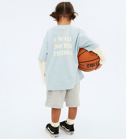 Wheat T-shirt - Noko - Blue Wheat T-shirt - Noko - Blue