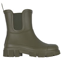 Angulus Gummistiefel - Grob Track - Oliv Angulus Gummistiefel - Grob Track - Oliv