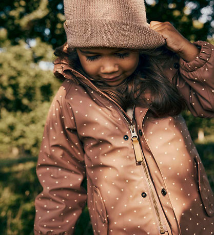 Lil' Atelier Regntøj - PU - NmfLadry10 - Beaver Fur Lil' Atelier Regntøj - PU - NmfLadry10 - Beaver Fur