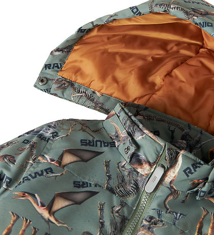 Name It Dynejakke - NmmMax - Agave Green/Rawr Dino Name It Dynejakke - NmmMax - Agave Green/Rawr Dino