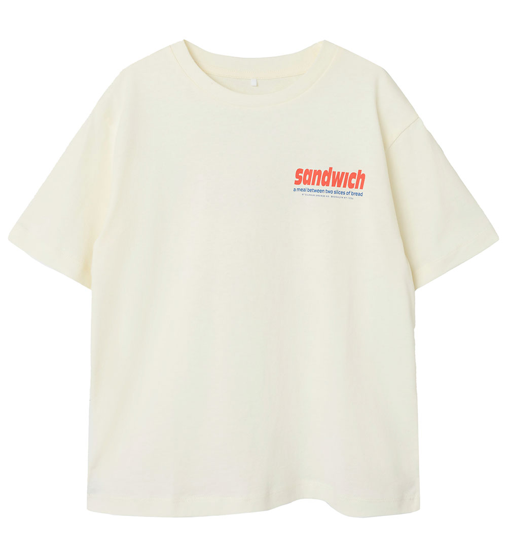 Name It T-Shirt - NkmOveryn - Cloud Tänzer/Sandwich - Name It - 7-8 Jahre (122-128) - T-Shirts
