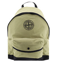 Stone Island Rygsæk - Grøn/Sort m. Logo Stone Island Rygsæk - Grøn/Sort m. Logo