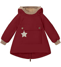 Mini A Ture Vinterjakke - Babywen Fleece - Red Marlot Mini A Ture Vinterjakke - Babywen Fleece - Red Marlot