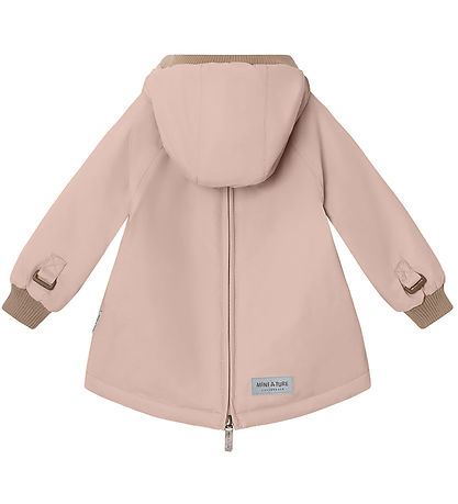 Mini A Ture Vinterjakke - Babywen Fleece - Adobe Rose