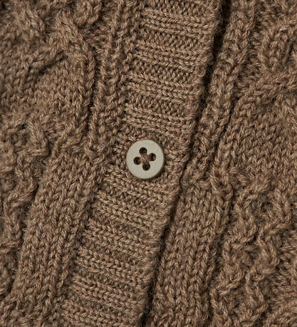 Name It Cardigan - Uld - Strik - NmfWrilla - Walnut Name It Cardigan - Uld - Strik - NmfWrilla - Walnut