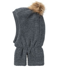 Name It Elefanthue - 2-lags - Uld - Fleece - NmmWmino - Ombre Bl Name It Elefanthue - 2-lags - Uld - Fleece - NmmWmino - Ombre Bl