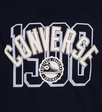 Converse T-shirt - Classic Arc Logo - Sort Converse T-shirt - Classic Arc Logo - Sort