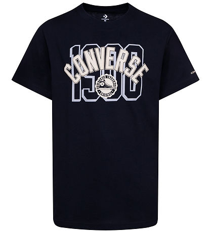 Converse T-shirt - Classic Arc Logo - Sort Converse T-shirt - Classic Arc Logo - Sort