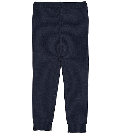 Copenhagen Colors Bukser - Strik - Uld - Navy