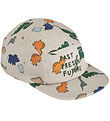 Liewood Kasket - Rory Printed Cap - Dinosaurs/Mist