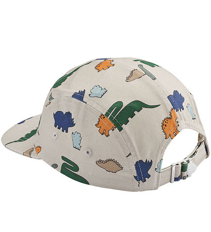 Liewood Kasket - Rory Printed Cap - Dinosaurs/Mist Liewood Kasket - Rory Printed Cap - Dinosaurs/Mist