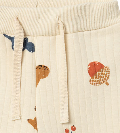 Name It Bukser - NbnOhappy Quilt - Summer Sand