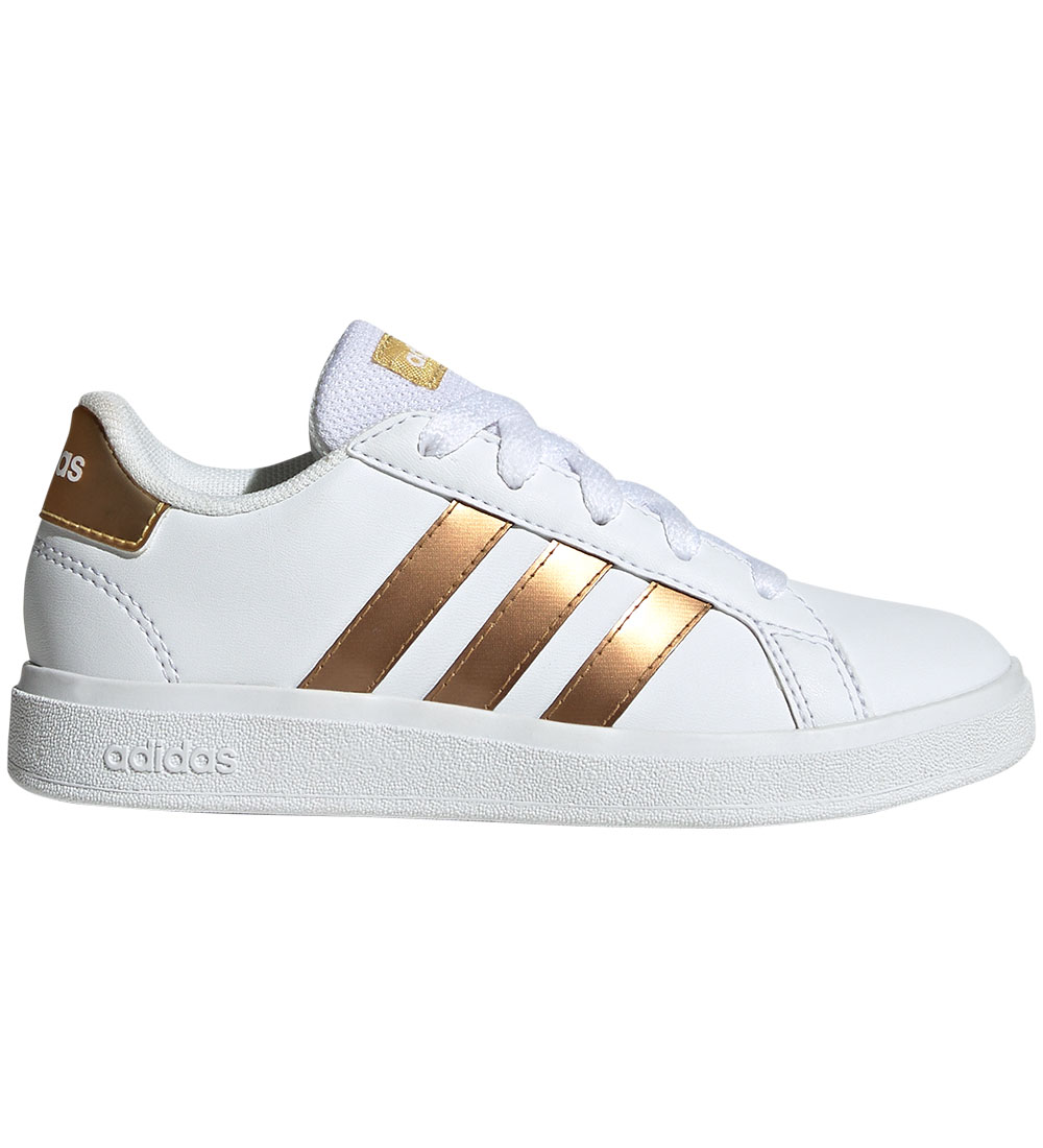adidas Performance Schuhe - Grand Court 2.0 K - Weiß/Gold - adidas Performance - 29 - Schuhe