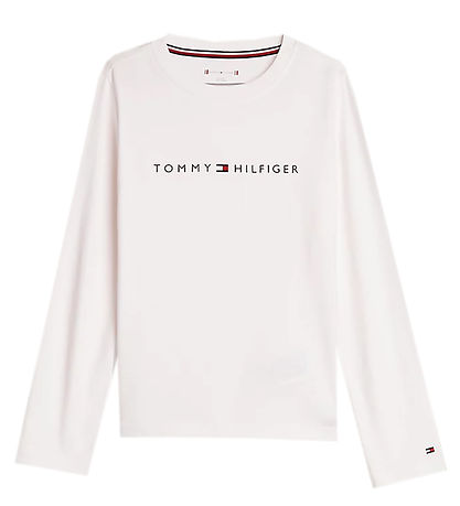 Tommy Hilfiger Nattøj - 2-delt - PJ Print - Ancient White/Plaid 