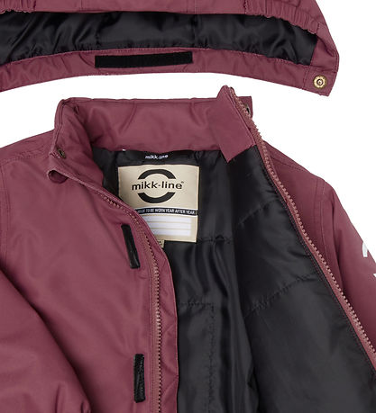 Mikk-Line Vinterjakke m. Varme - Rose Brown Mikk-Line Vinterjakke m. Varme - Rose Brown