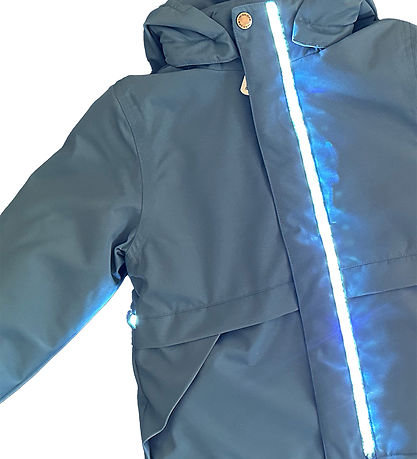 Mikk-Line Vinterjakke m. Lys - Orion Blue