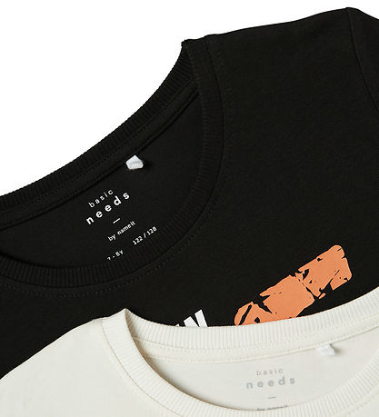 Name It Bluse - NkmVux - 2-pak - Jet Stream/Black/Faster