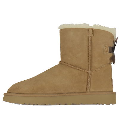 UGG Bamsestøvler - W Mini Bailey Bow II - Chestnut UGG Bamsestøvler - W Mini Bailey Bow II - Chestnut
