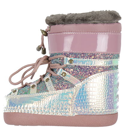 Mikk-Line Vinterstøvler - Rose Brown m. Glimmer