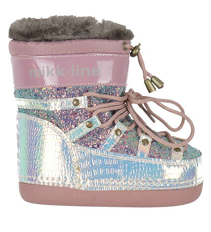 Mikk-Line Vinterstøvler - Rose Brown m. Glimmer