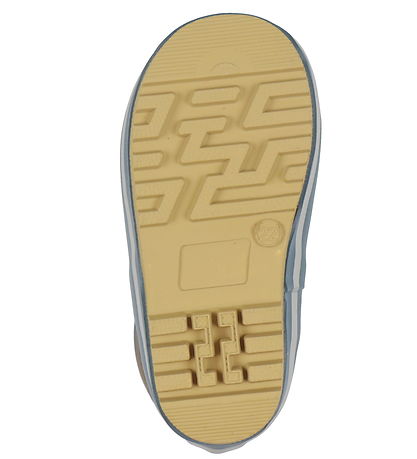 Mikk-Line Gummistøvler m. For - Chocolate Chip/Støvet blå m. Ulv Mikk-Line Gummistøvler m. For - Chocolate Chip/Støvet blå m. Ulv