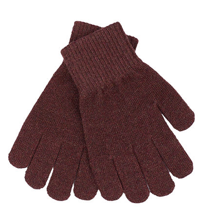 Mikk-Line Handsker - Uld/Polyamid - 3-pak - Nightshade/Chocolate
