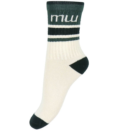 Minipop Strømper - Bambus - 3-pak - Emerald Green Minipop Strømper - Bambus - 3-pak - Emerald Green