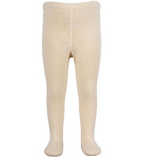 Minipop Strømpebukser - Bambus - Off White Minipop Strømpebukser - Bambus - Off White