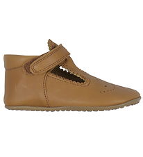 Pom Pom Ballerina Hjemmesko - T-Bar - Camel Pom Pom Ballerina Hjemmesko - T-Bar - Camel
