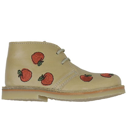 Pom Pom Sko - Dessert Lace - Dark Camel Pom Pom Sko - Dessert Lace - Dark Camel