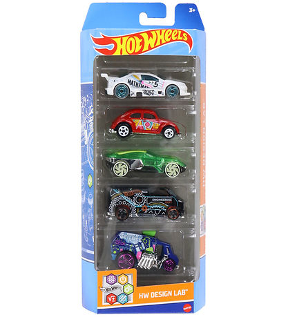 Hot Wheels Biler - 5-pak - HW Design Lab