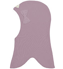 Racing Kids Elefanthue - 2-lags - Elderberry m. Sløjfe Racing Kids Elefanthue - 2-lags - Elderberry m. Sløjfe