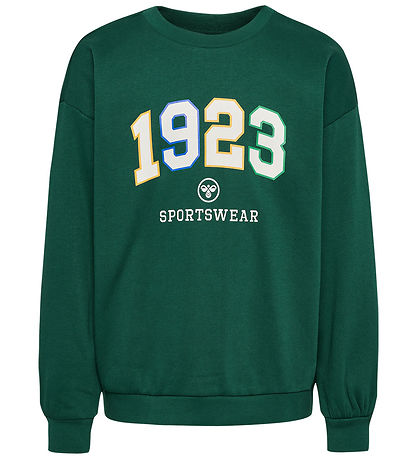 Hummel Sweatshirt - hmlKason - Rain Forest Hummel Sweatshirt - hmlKason - Rain Forest