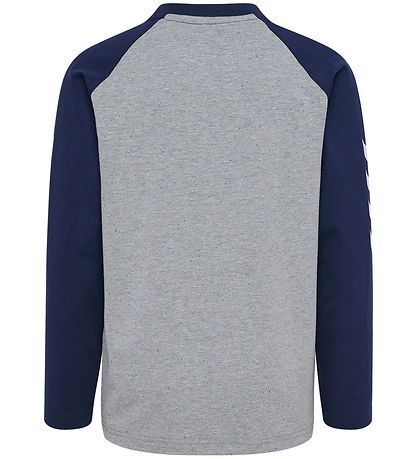 Hummel Bluse - hmlNipps - Light Grey Melange